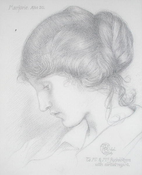 Cabeza de una niña de Karl Parsons
