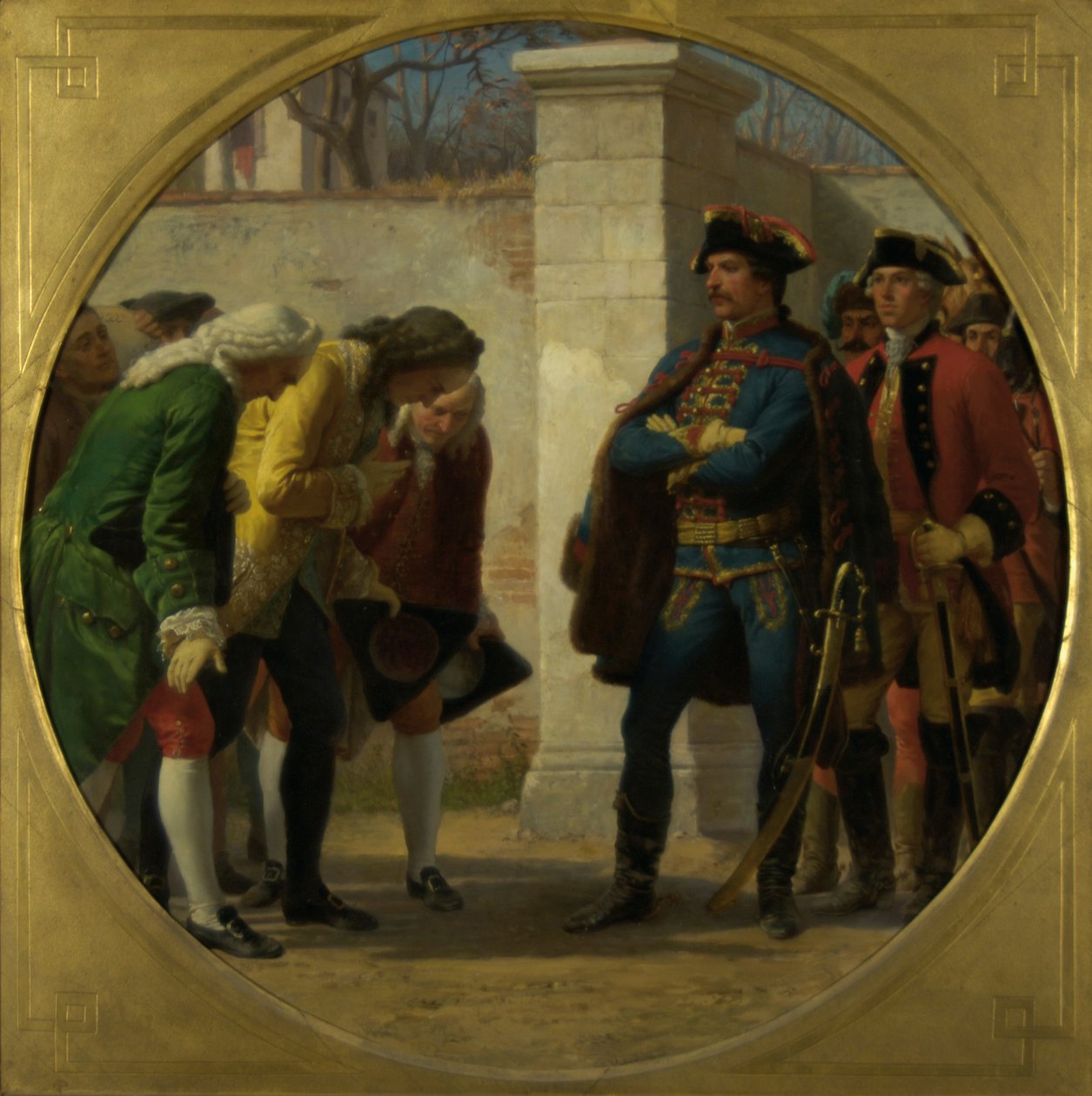 El ataque a Berlín en 1757 de Karl von Blaas