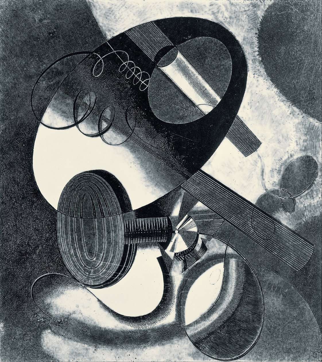Composición heliográfica (XXIX) de Karol Hiller