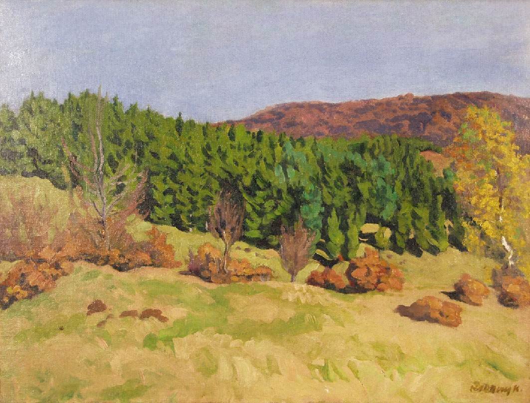 Izvora en otoño de Károly Ferenczy