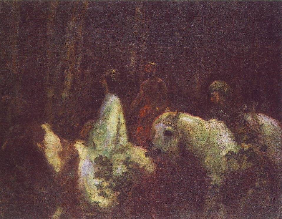 Los Tres Reyes Magos de Károly Ferenczy