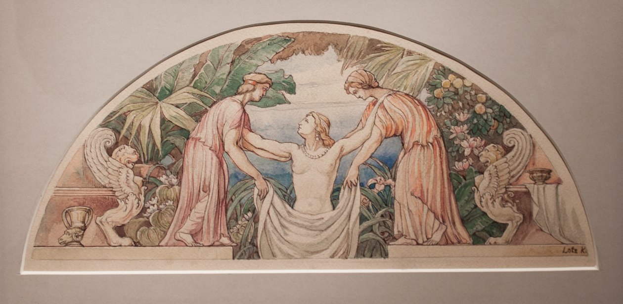 Esquema de fresco 2 de Károly Lotz