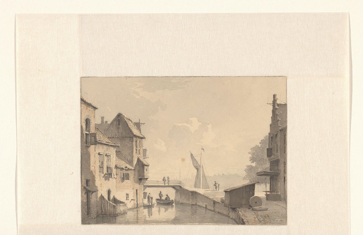 Vista de un canal en una ciudad de Kasparus Karsen