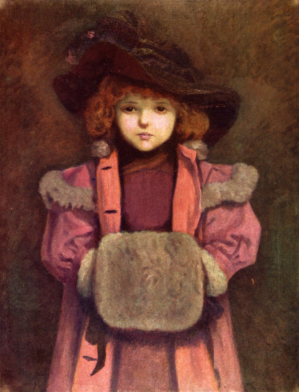 El muff (inacabado) de Kate Greenaway