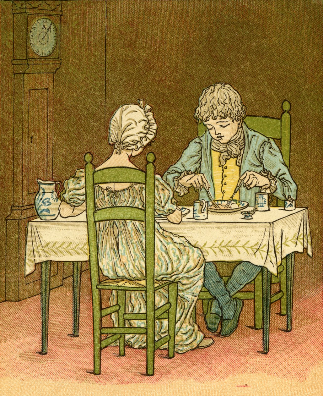 Jack Sprat podía comer de Kate Greenaway
