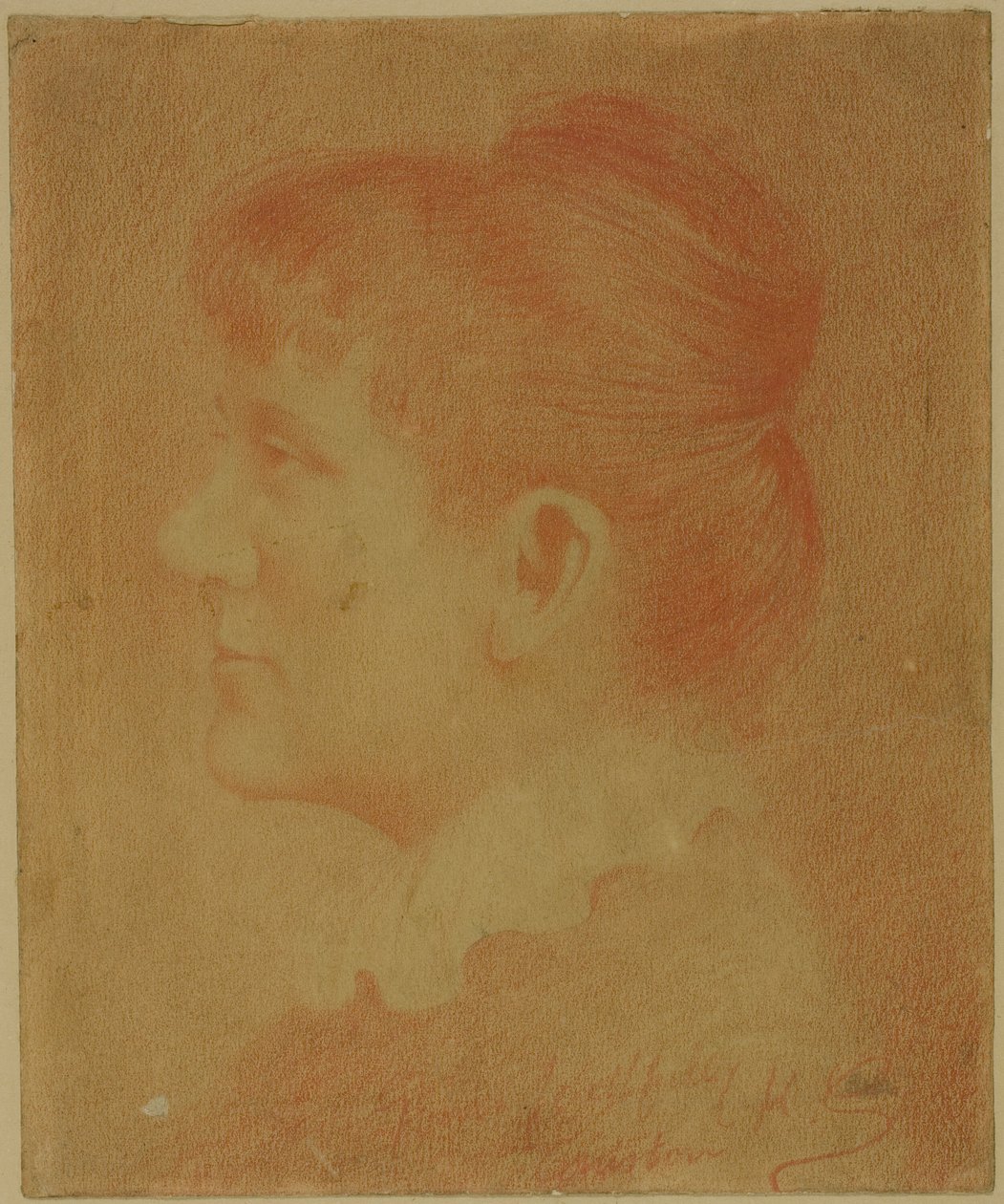 Autorretrato de Kate Greenaway