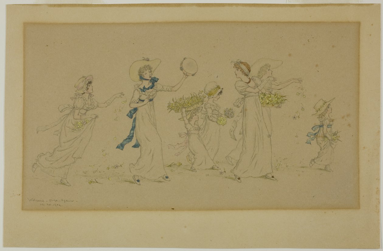 Bienvenido Una Vez Más de Kate Greenaway