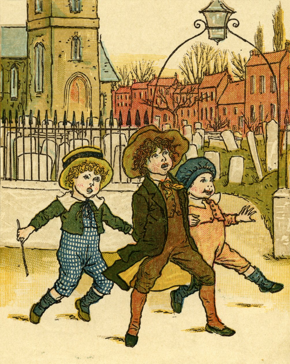Todos somos chicos alegres de Kate Greenaway