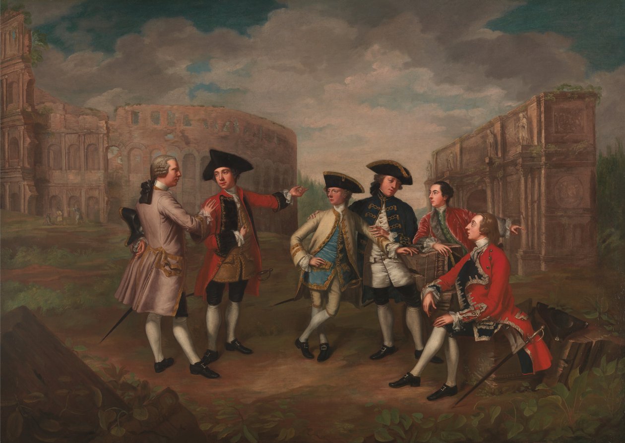 Caballeros británicos en Roma de Katharine Read
