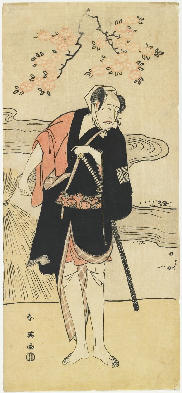 Ichikawa Yaozo III como Choemon, 1796 de Katsukawa Shun