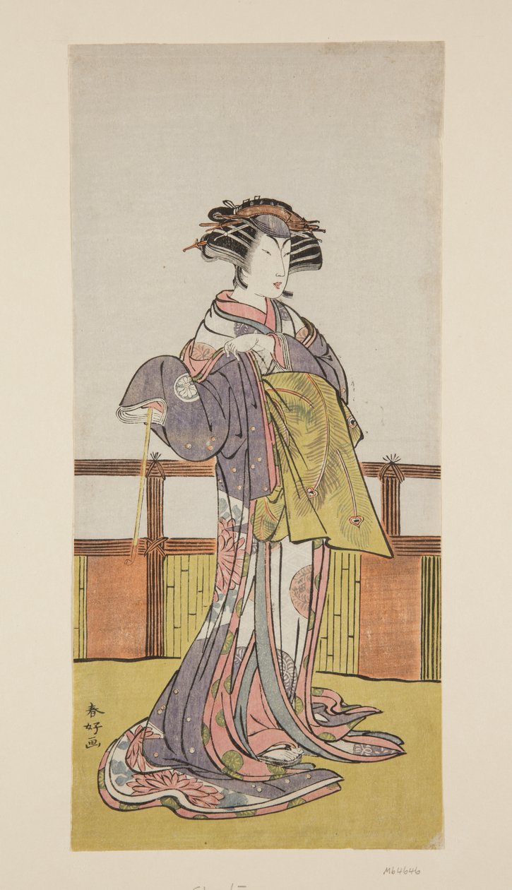 Actor Segawa Kikunojo de Katsukawa Shuncho