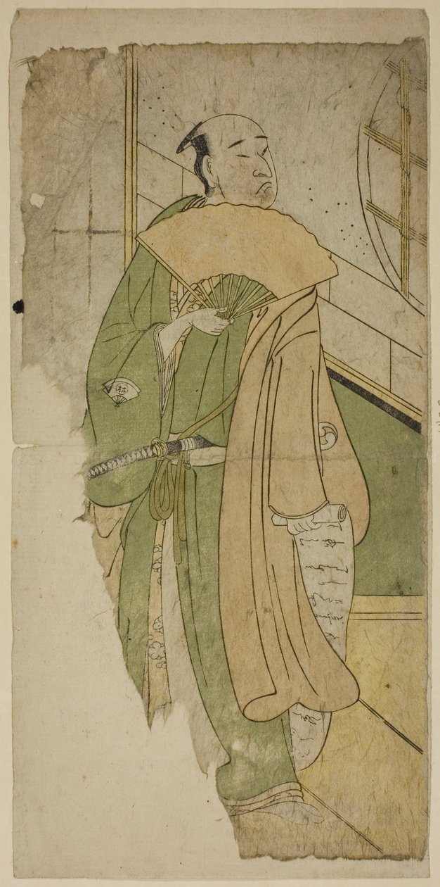 El Actor Onoe Matsusuke de Katsukawa Shunsen