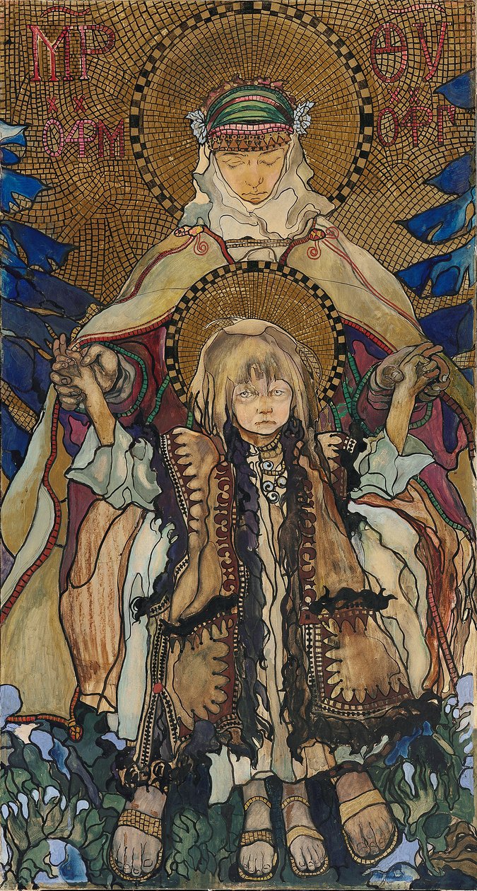 La Virgen Hutsul de Kazimierz Sichulski