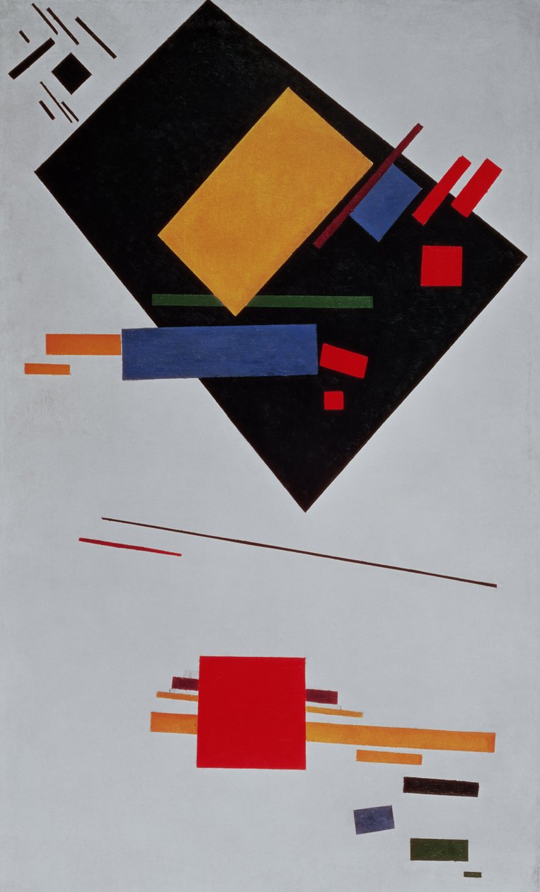 Composición suprematista, 1915 de Kazimir Severinovich Malevich