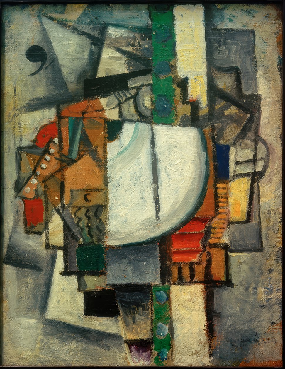 Composición con piano de Kazimir Severinovich Malevich