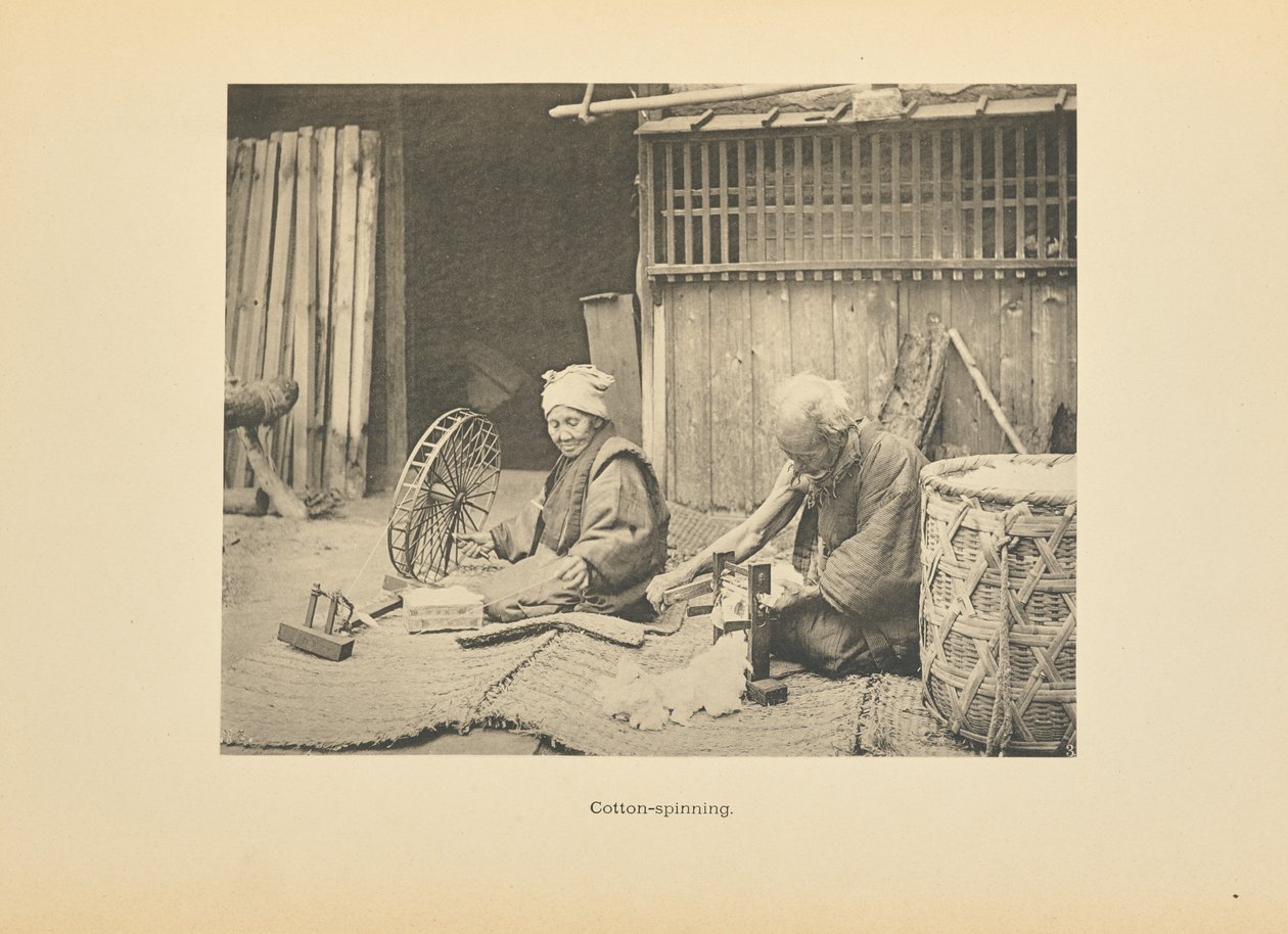 Hilatura de algodón de Kazumasa Ogawa