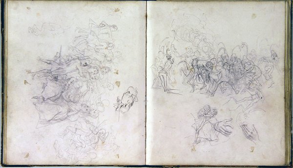 Cuaderno de bocetos para el 