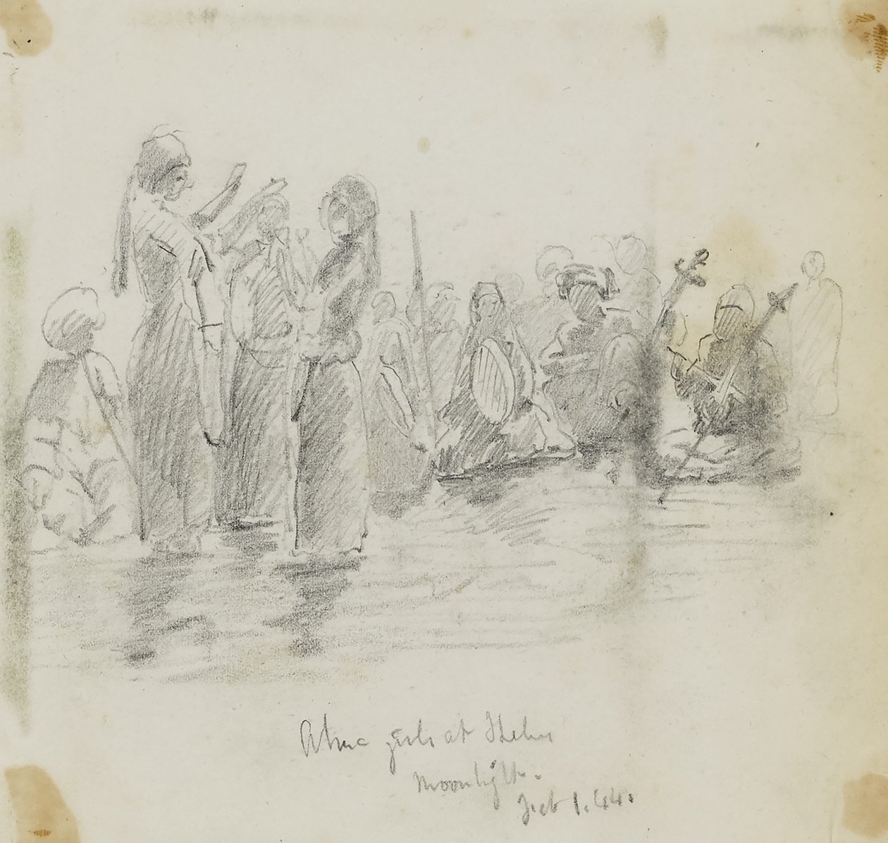 ...Girls at Thebes--Moonlight de Kellogg, Miner Kilbourne