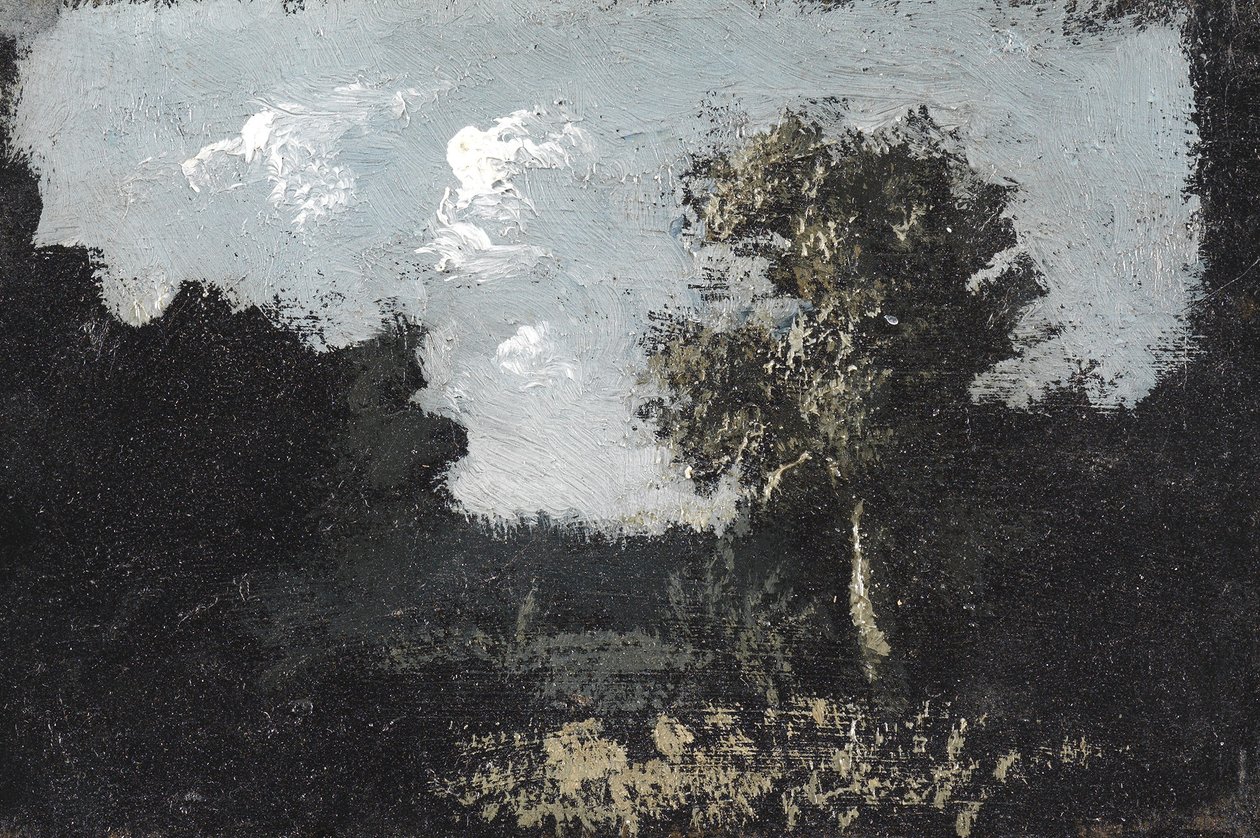 Estudio de paisaje, c.1950 de Kenneth Newton