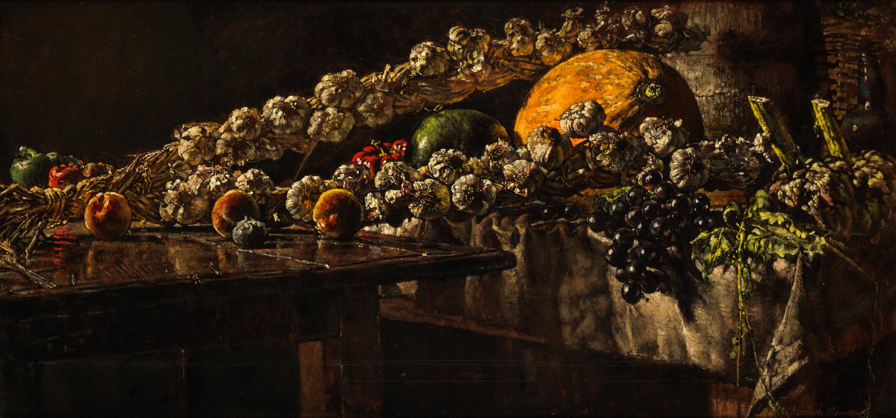 Ristra de ajos de Kenneth Newton
