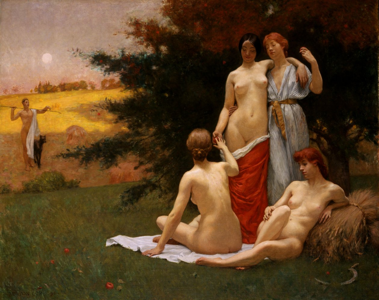 Una égloga, 1890 de Kenyon Cox