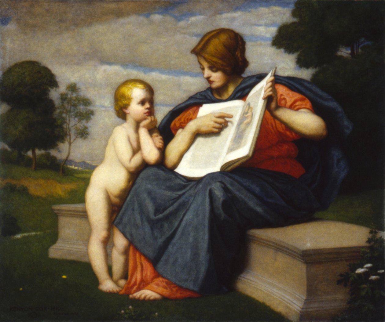 Libro de imágenes de Kenyon Cox
