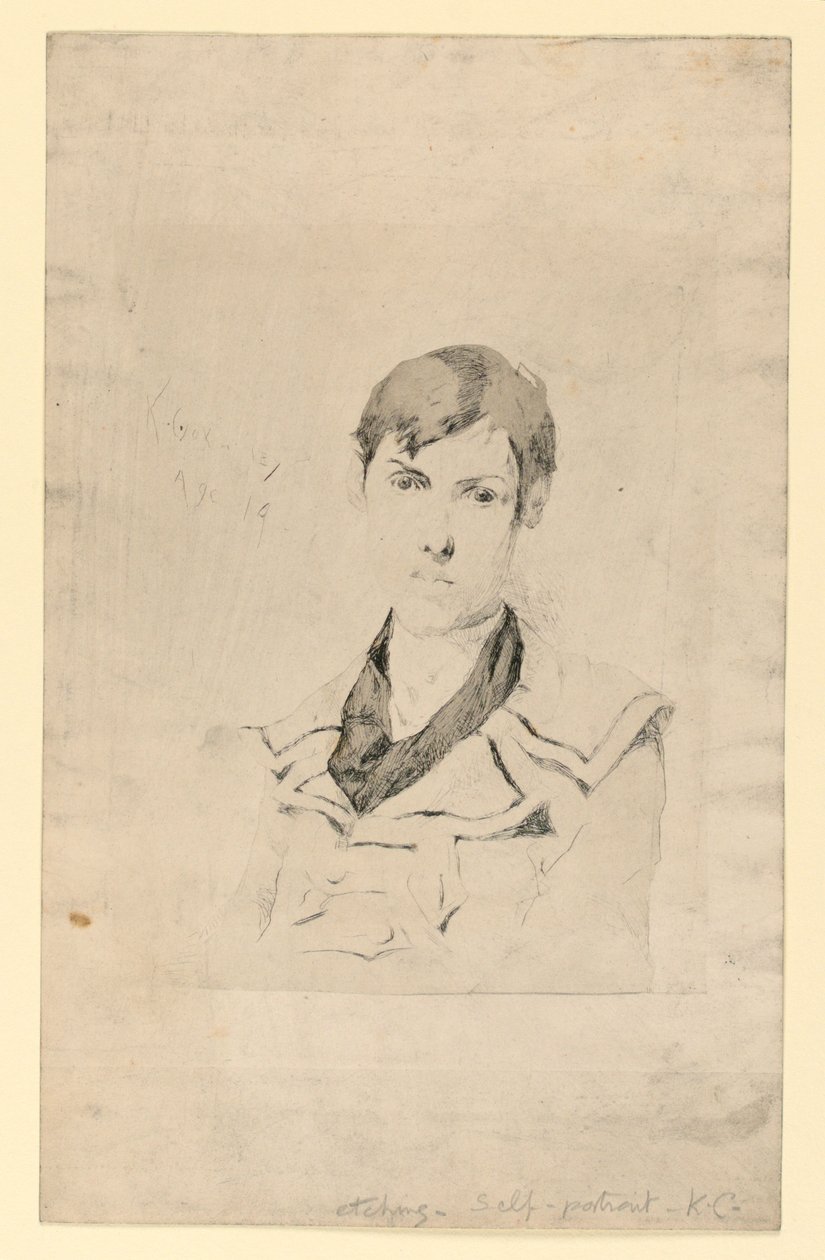 Autorretrato de Kenyon Cox