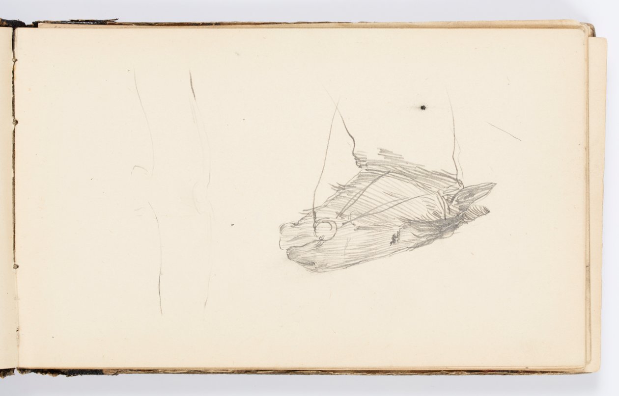 Página de cuaderno de bocetos de Kenyon Cox