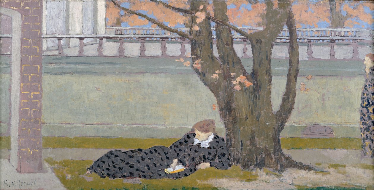 La terraza en las Tullerías, c.1892-3 de Ker Xavier Roussel