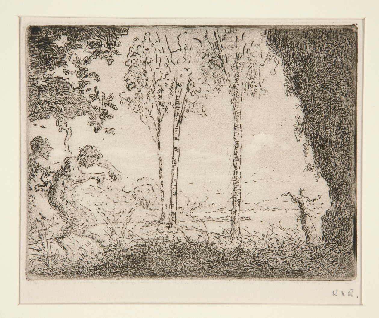 Ninfas y Faunos de Ker Xavier Roussel