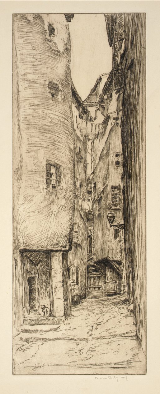 Calle de atrás de Kerr Eby
