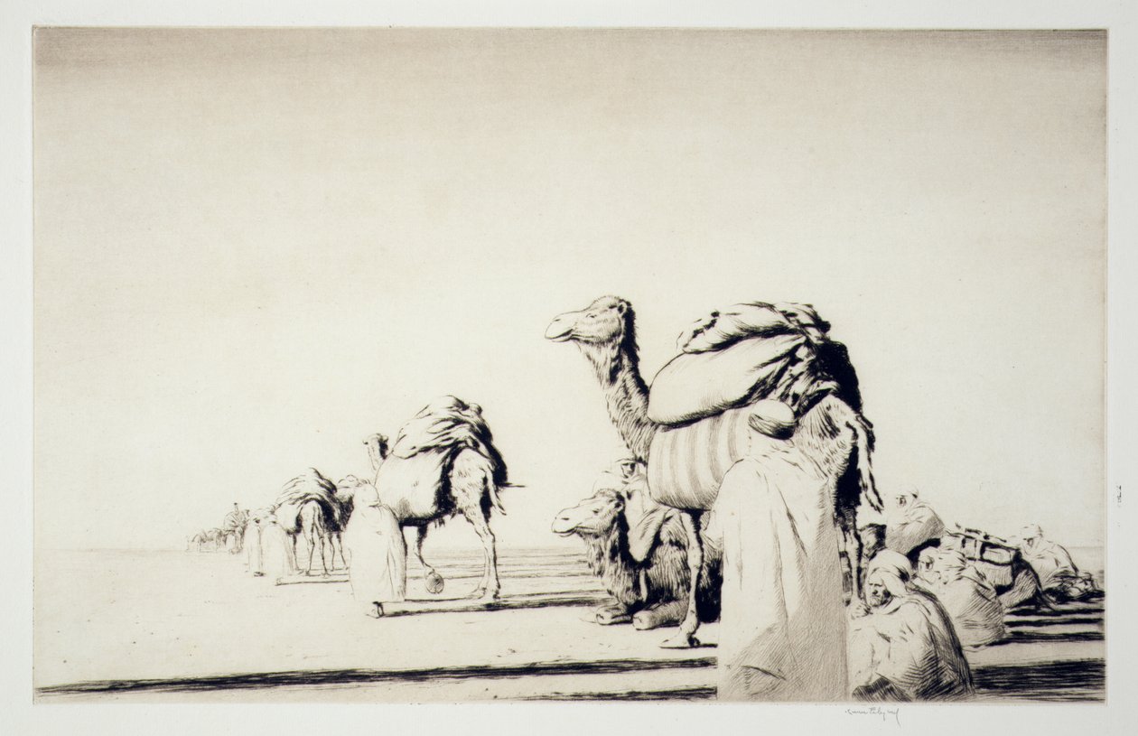Carga en el desierto de Kerr Eby