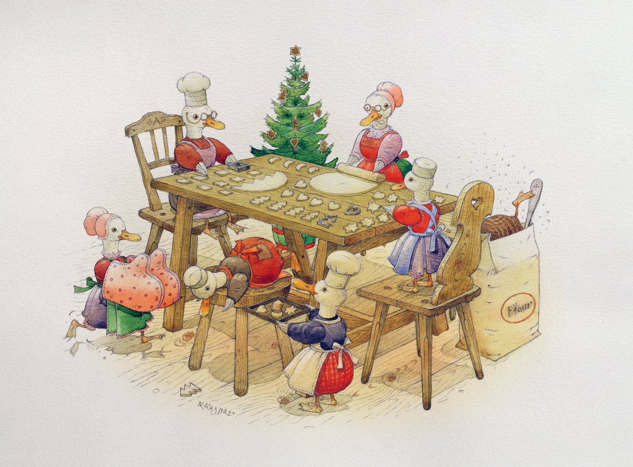 Navidad de los patos de Kestutis Kasparavicius
