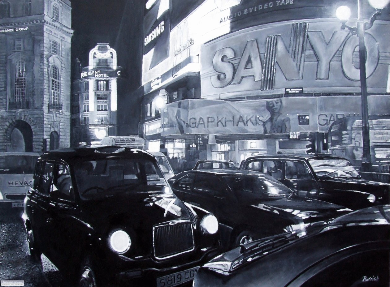 Luces brillantes, 2008 de Kevin Guild of Railway Artist Parrish