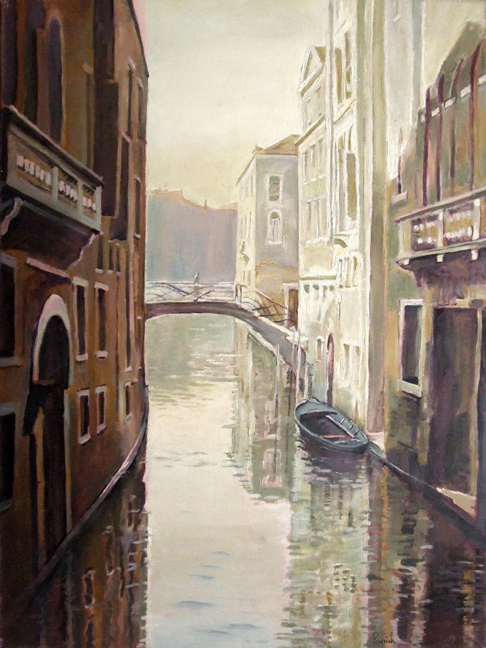 Vida veneciana de Kevin Guild of Railway Artist Parrish