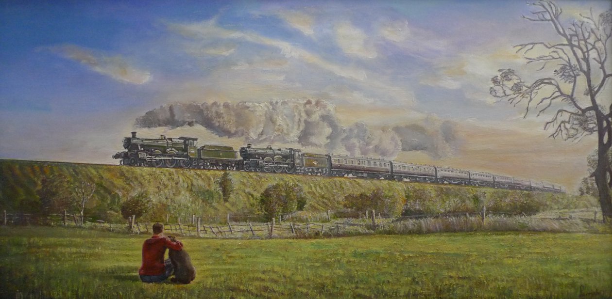 Gran gloria occidental, 2008 de Kevin Guild of Railway Artist Parrish