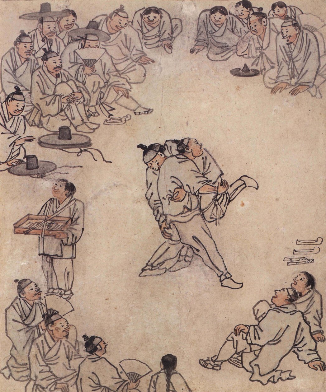 Ssireum de Kim Hong Do
