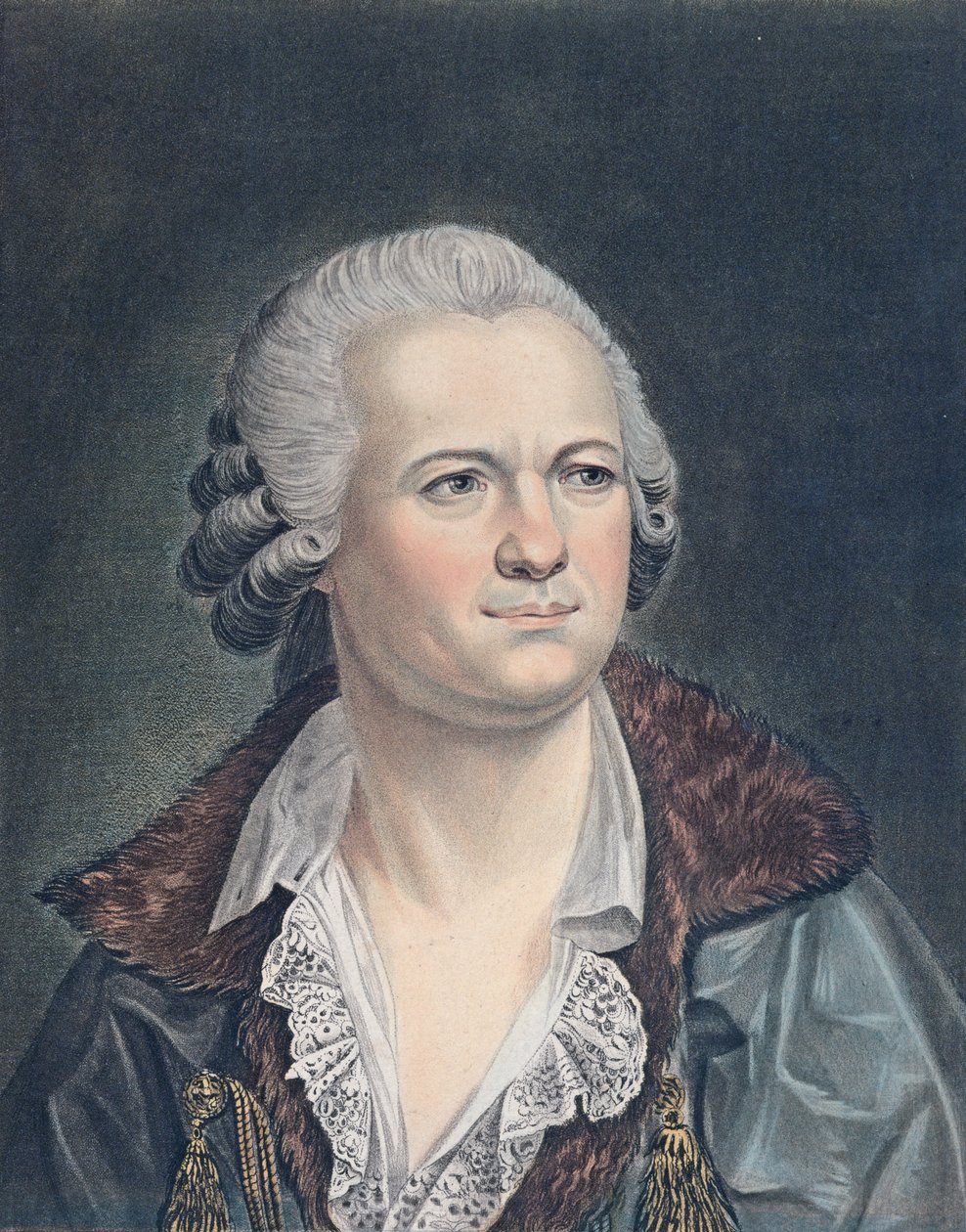 Pierre-Joseph Desault, 1800 (grabado en color) de Kimly
