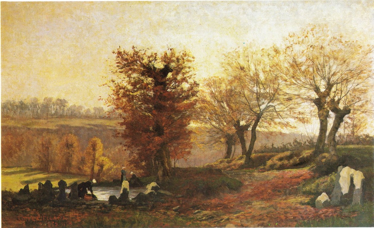 Lavadero en Bretaña de Kitty Lange Kielland