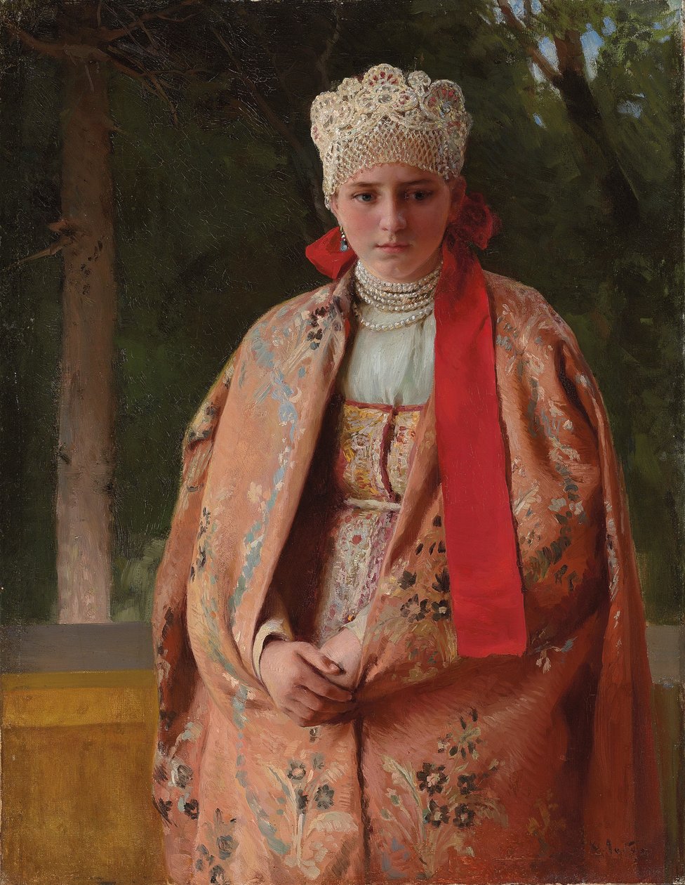 Boyarina de Klavdiy Vasilievich Lebedev