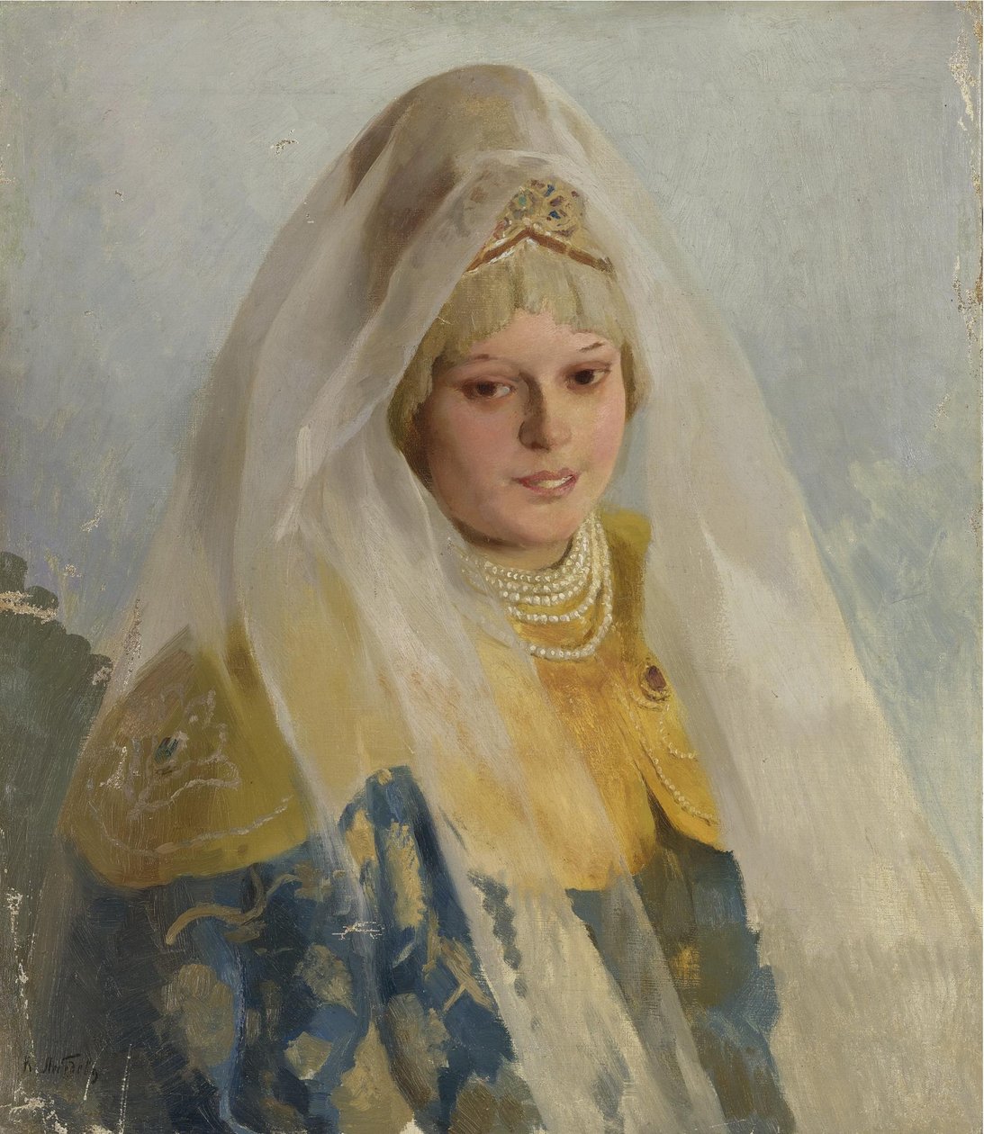 Esposa de Boyar de Klavdiy Vasilievich Lebedev