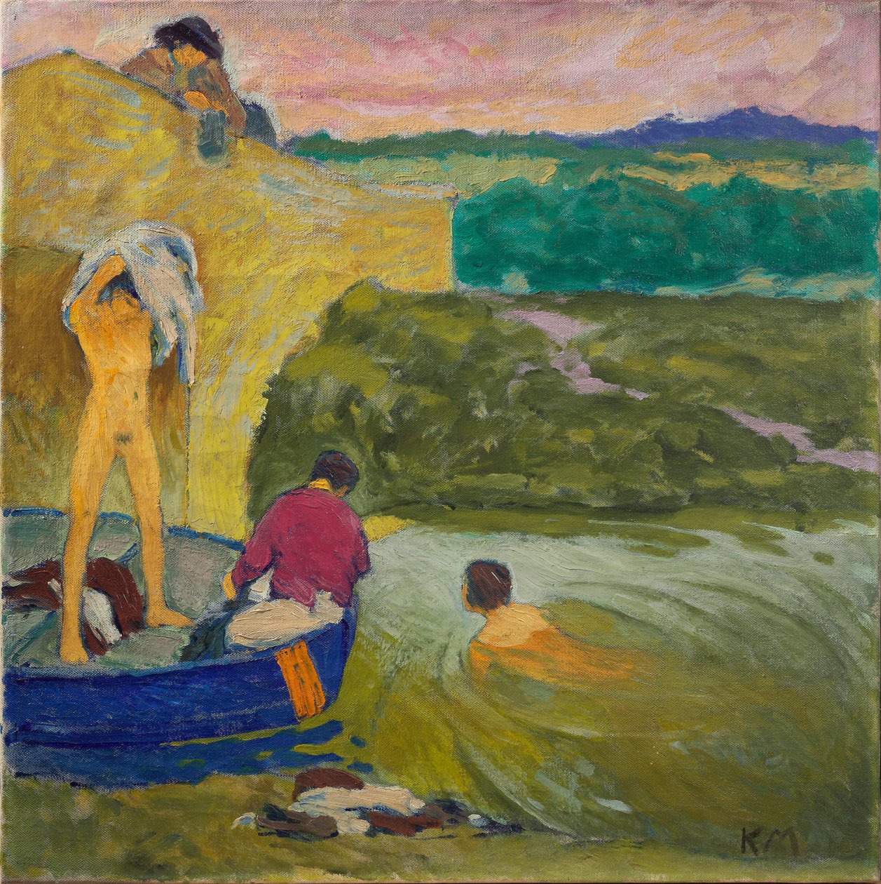 Bañistas, c. 1911 de Koloman Moser