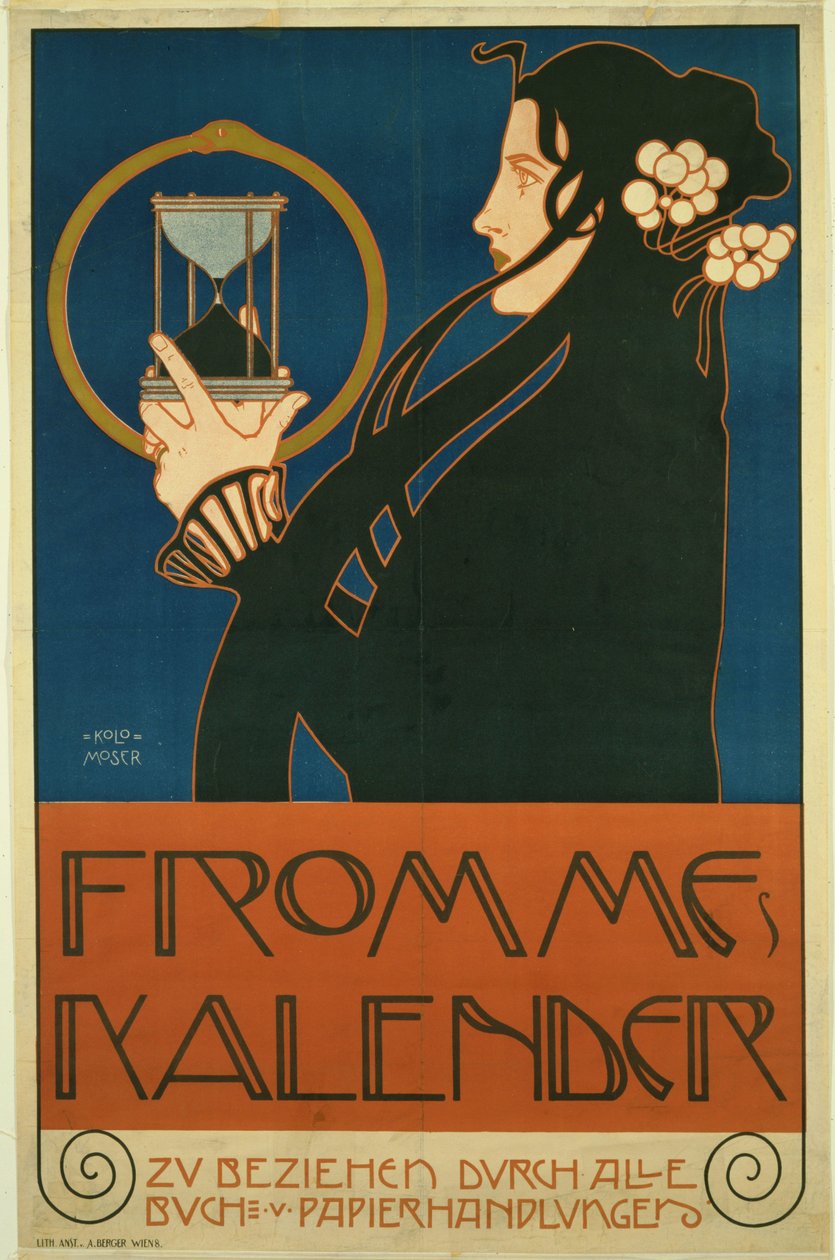 Calendario de Frommes, 1903 de Koloman Moser