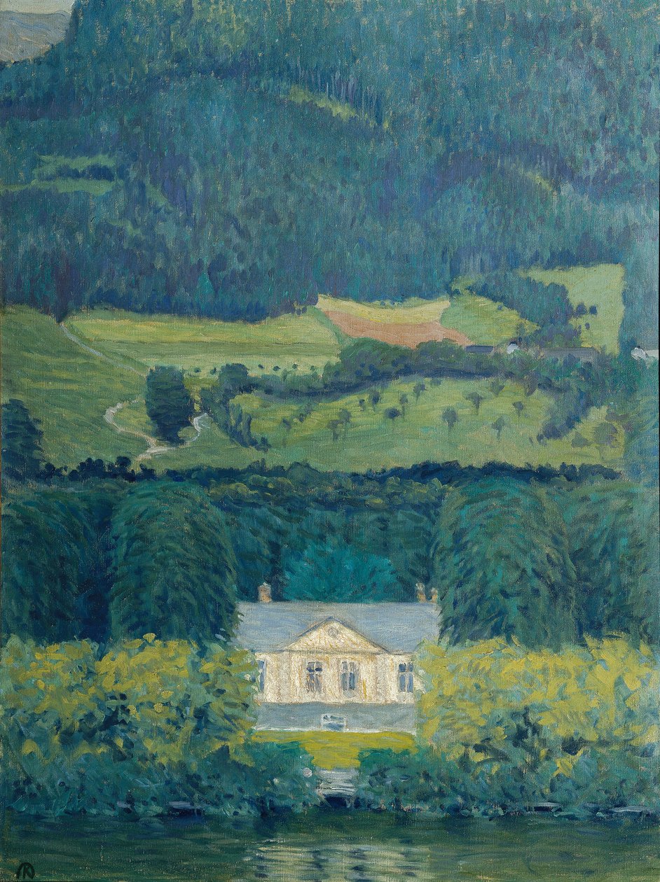 Cabaña en el agua de Koloman Moser