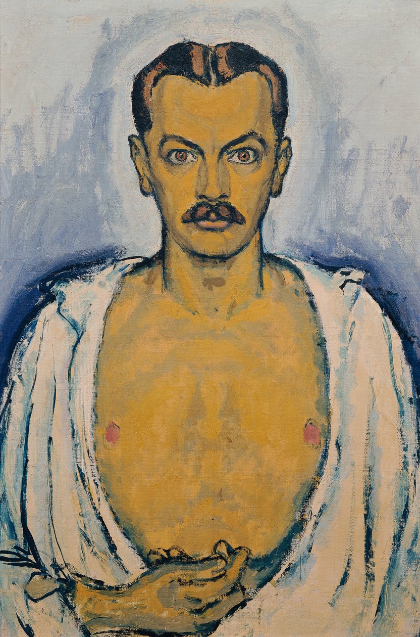 Autorretrato, c. 1915 de Koloman Moser