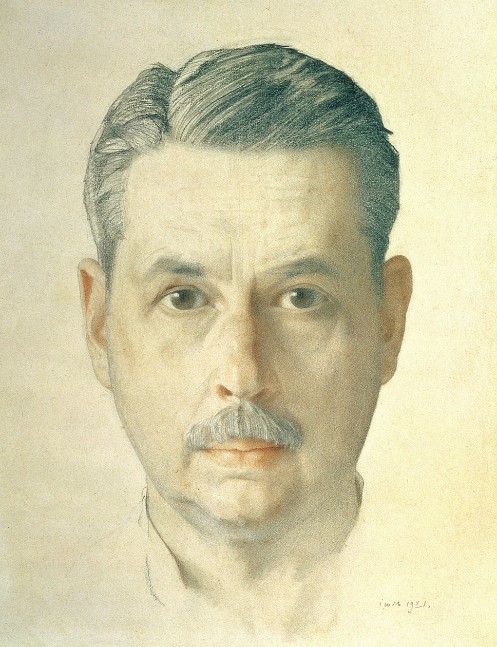 Autorretrato, 1921 de Konstantin Andreevic Somov