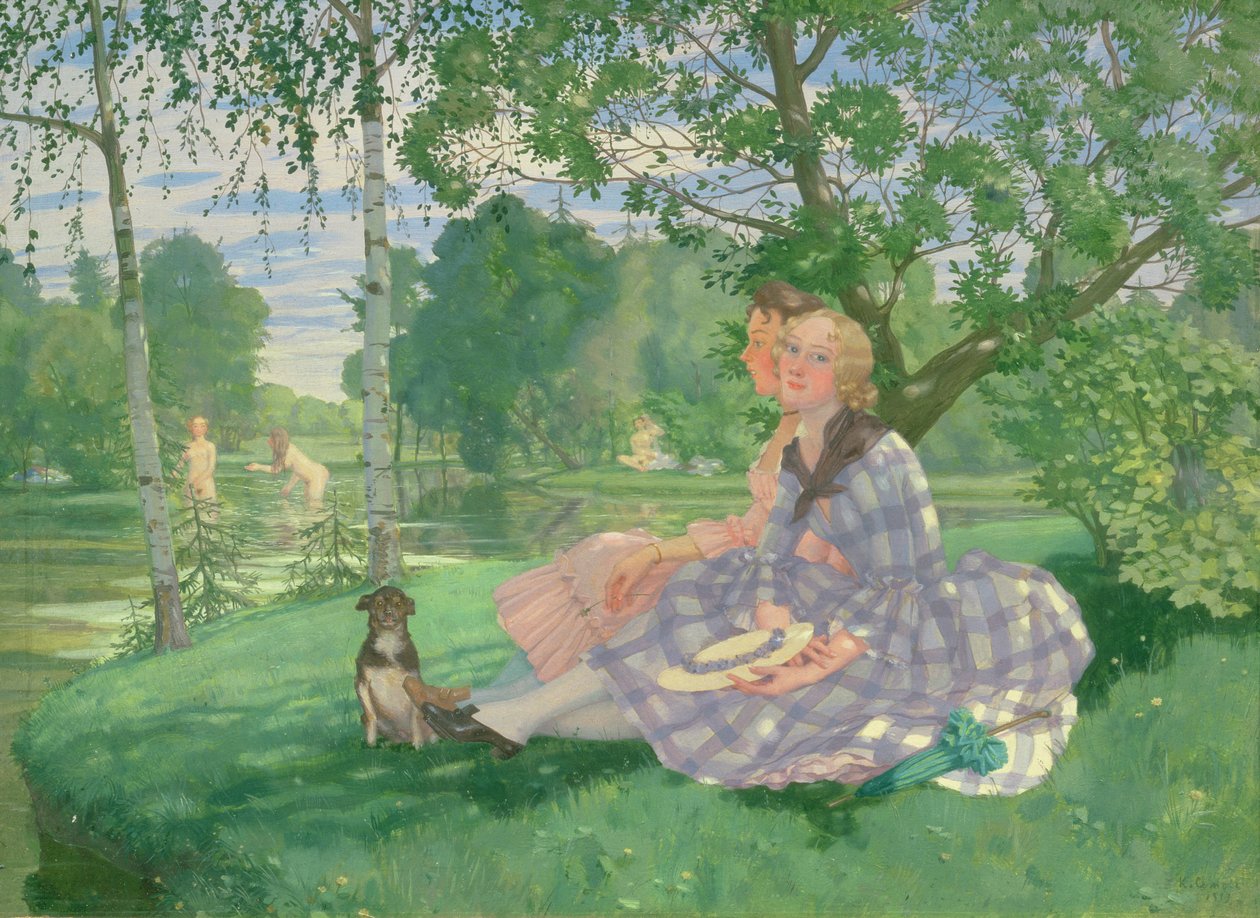 Verano, 1919 de Konstantin Andreevic Somov