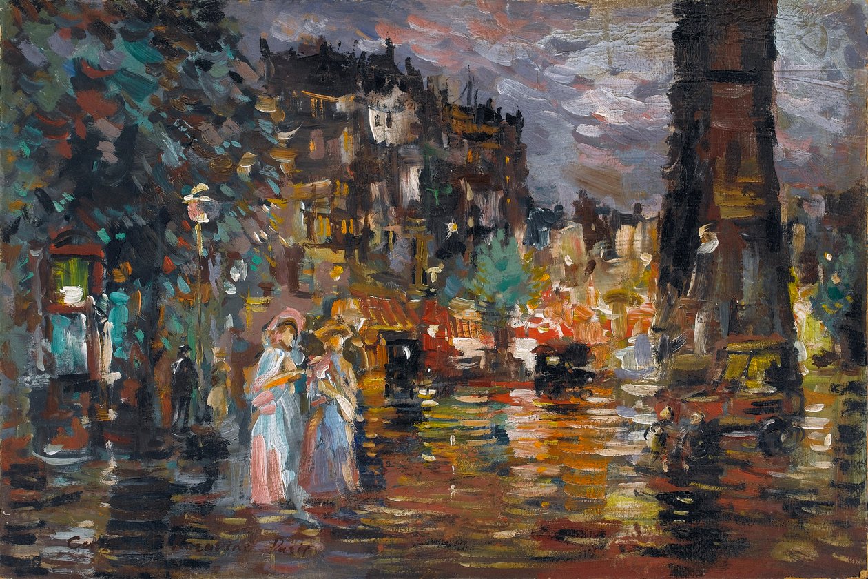 París de Konstantin Alekseevich Korovin