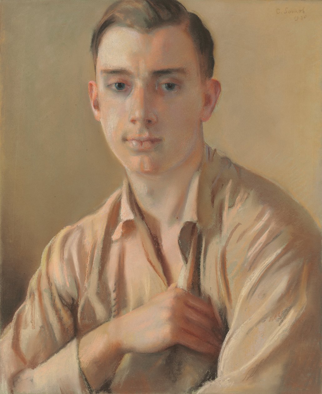 Retrato de Boris Snejkovsky de Konstantin Andreevic Somov