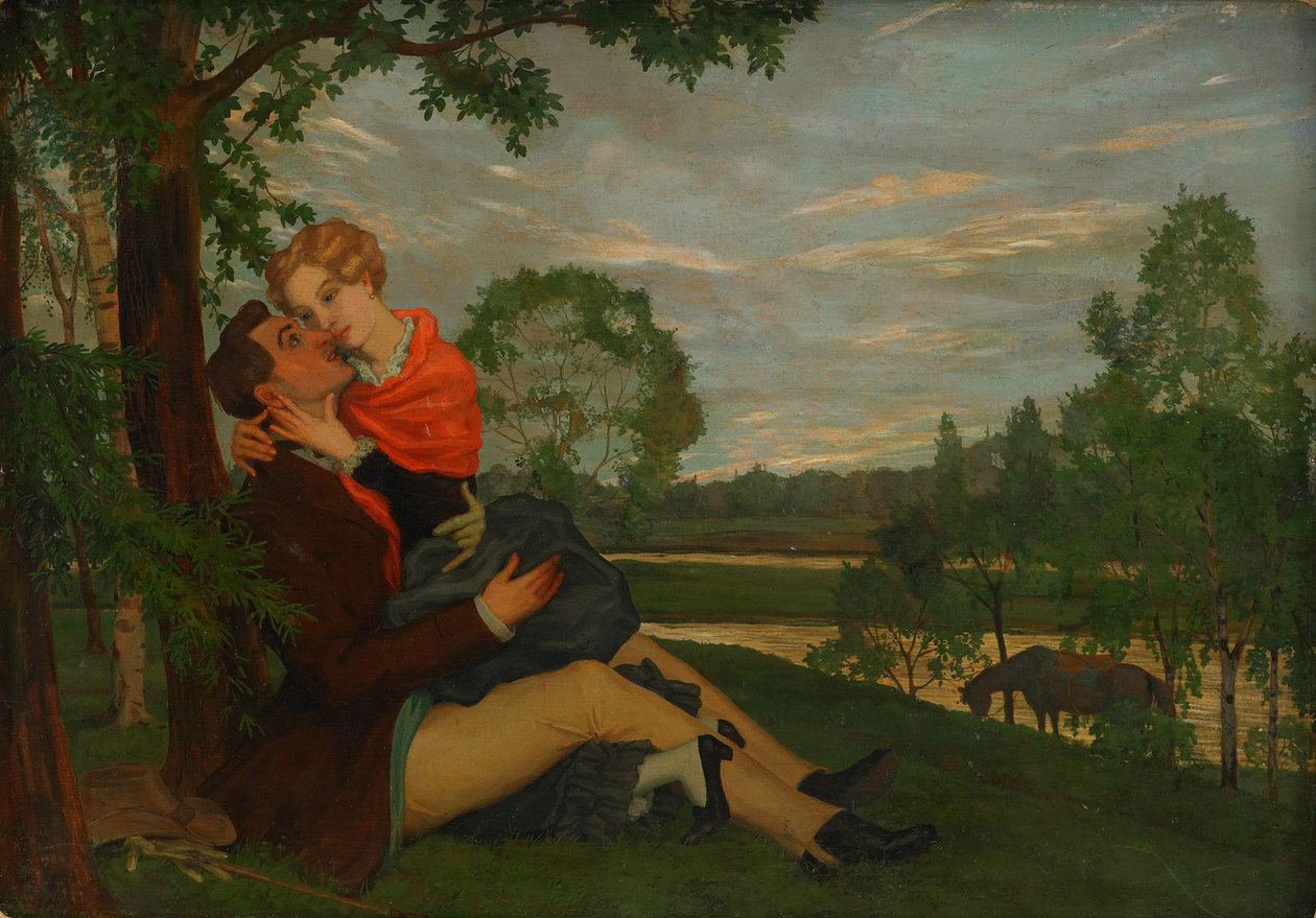 Los amantes de Konstantin Andreevic Somov